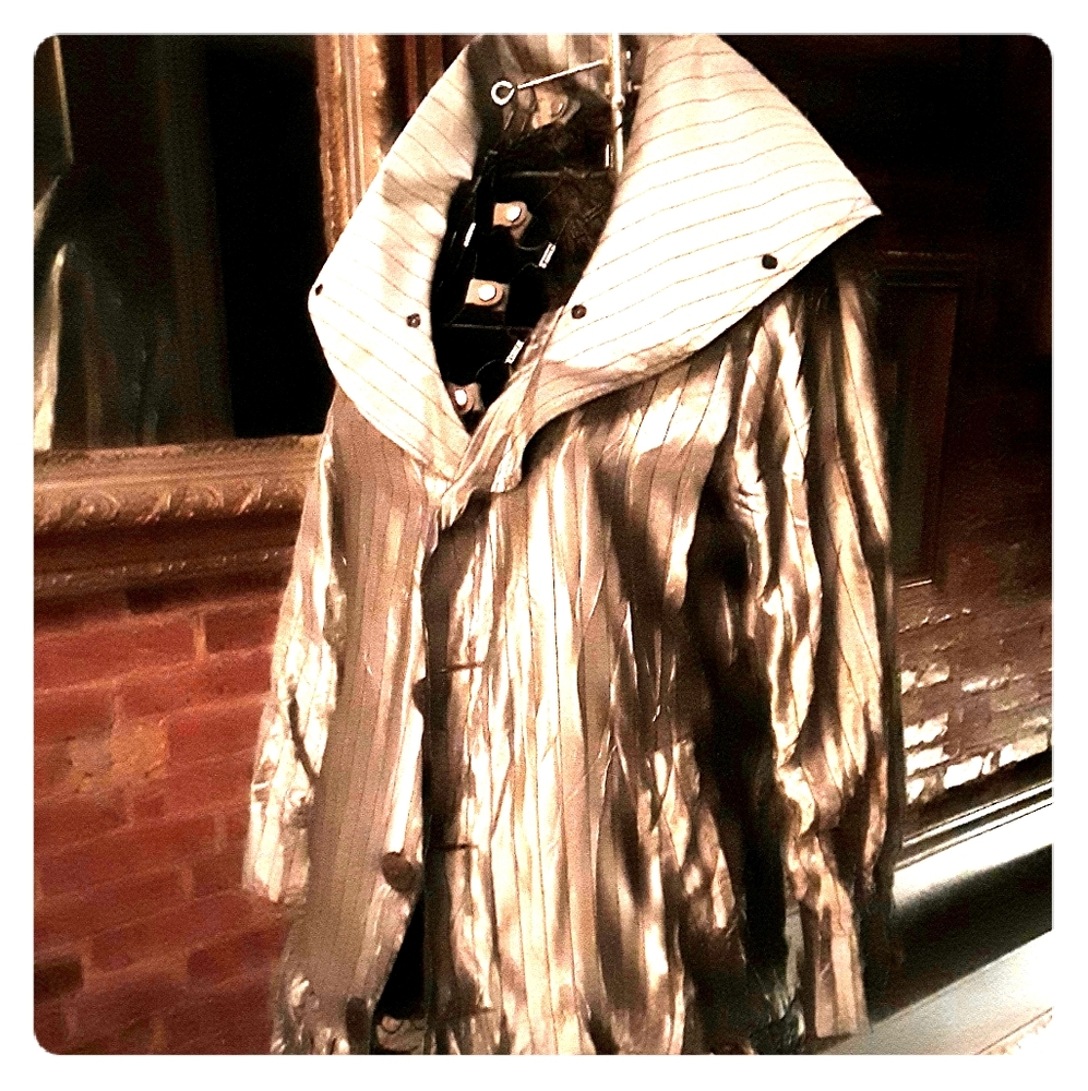 Boutique jacket  - silver edgy statement piece!